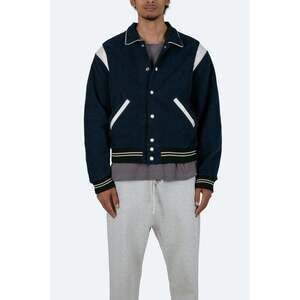 mnml Teddy Jacket - Navy Size MNavy / M